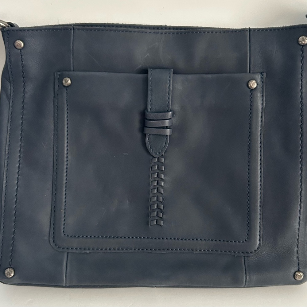 The Sak Blue Leather Purse - Picture 2 of 7